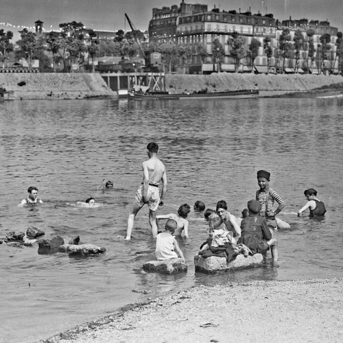 Baignade dans la Seine