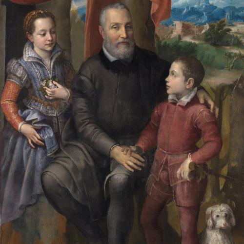 Portrait d'Amilcare, Minerva et Astrubale Anguissola