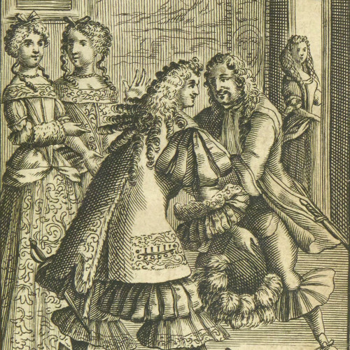 Frontispice pour Les Précieuses ridicules, 1674