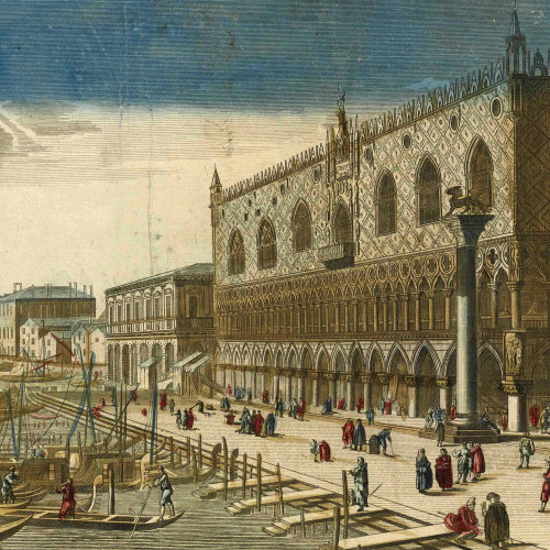 Le Palais des Doges et le Grand Canal de Venise