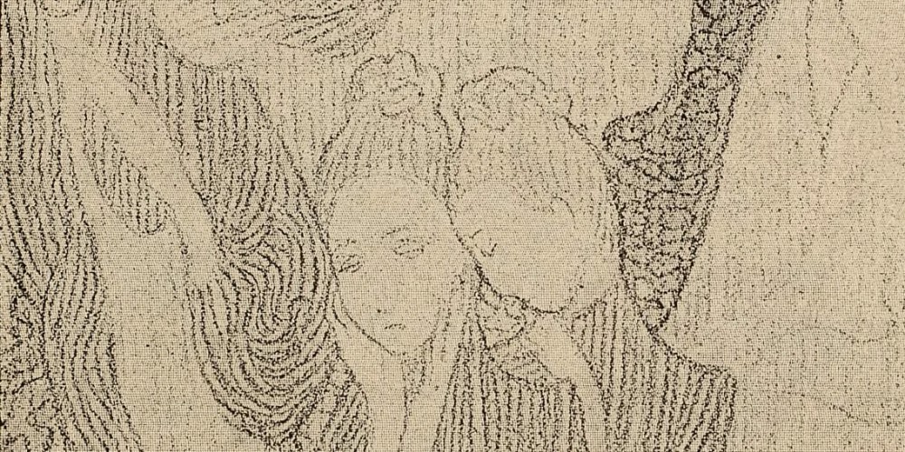Dessin pour L’Intruse de Maurice Maeterlinck