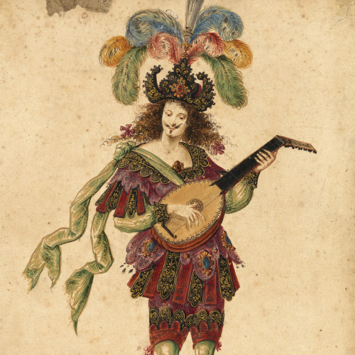 Louis XIV à la mandoline