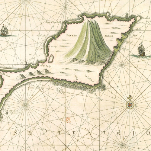 Carte de l’île Jan Mayen