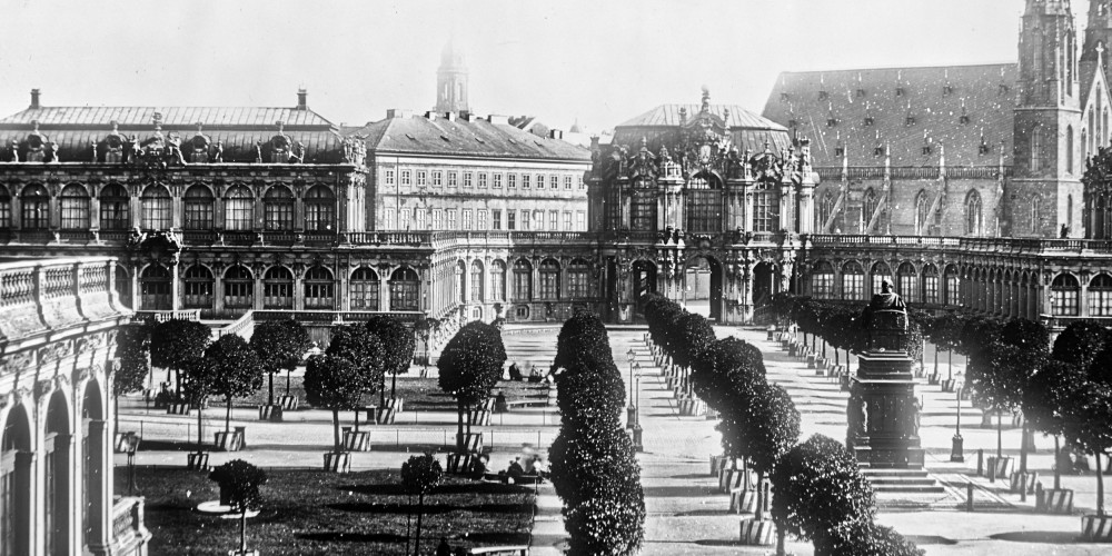 Dresde, cour du Zwinger