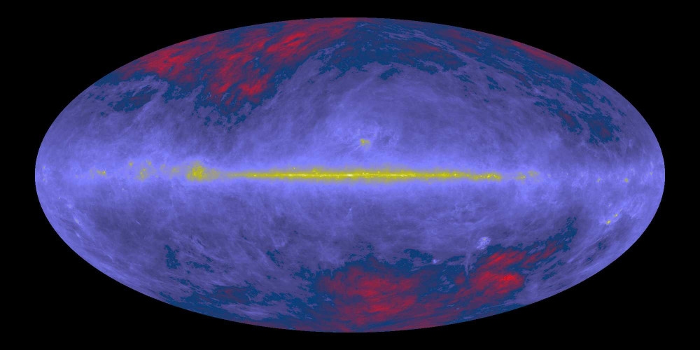 La voie lactée en longueur d’ondes submillimétrique