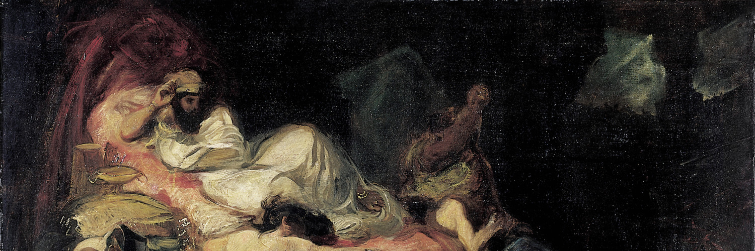 Esquisse pour la Mort de Sardanapale