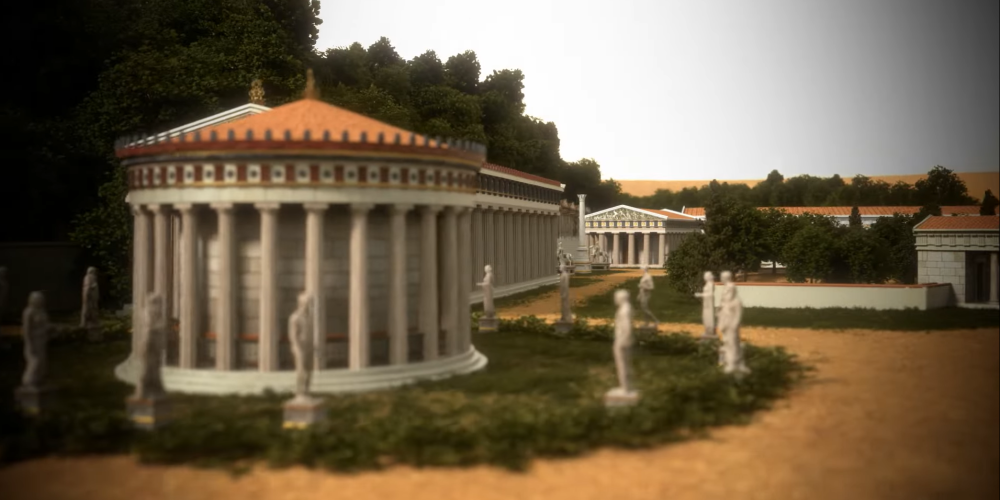 Reconstitution d'Olympie