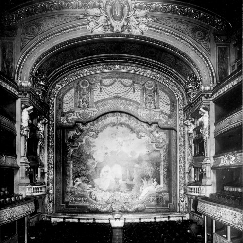 Salle Richelieu de la Comédie-Française en 1935