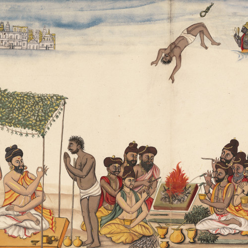 La chute de Trishanku