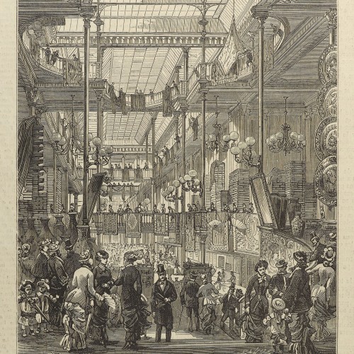 Nouveaux agrandissements des grands magasins du Bon Marché