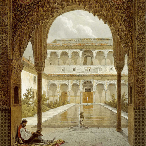 L’Alhambra, cour de l’Alberca