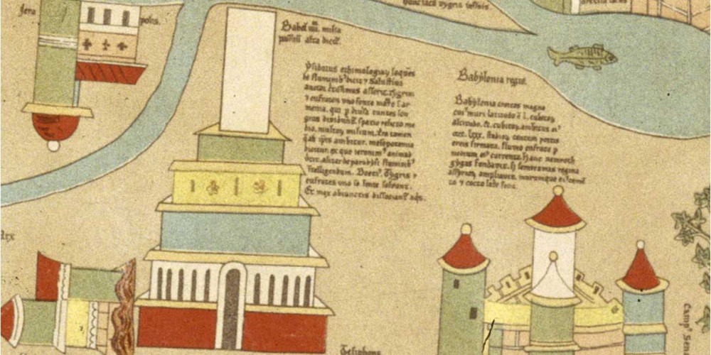 La tour de Babel et Babylone en Mésopotamie