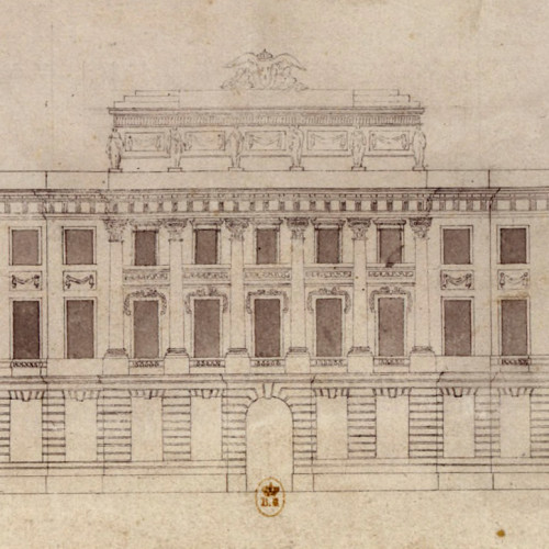 Projet d’un hôtel des Monnaies au quai Conti, N°11
