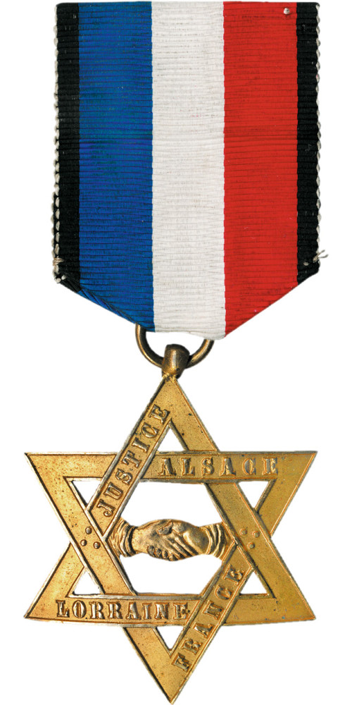 Médaille de la loge La Justice-Alsace‑Lorraine