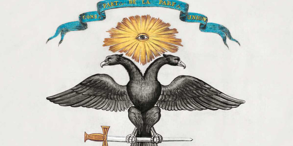 Bannière du 32e grade du consistoire de Valenciennes, 1812