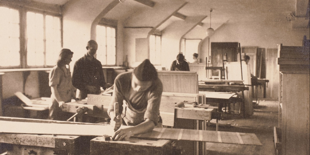 Atelier d'apprentissage, Dresde-Hellerau