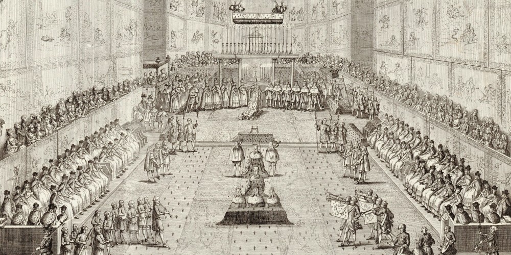 Cérémonie du sacre de Louis XVI le 11 juin 1775