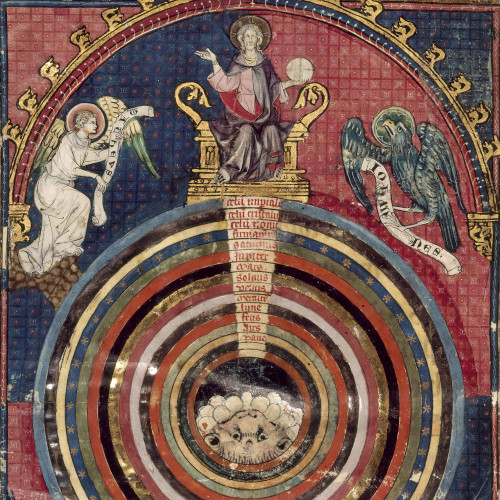 Le Christ en majesté au-dessus du Monde et de l'Enfer