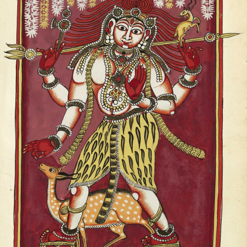 Shiva sous l’aspect de Bhikshatanamurti