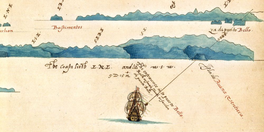 Journal illustré du voyage de Francis Drake aux Indes occidentales