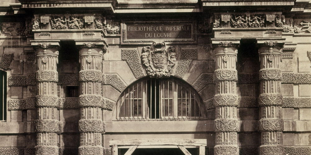 Porte de la Bibliothèque impériale du Louvre, n° 3