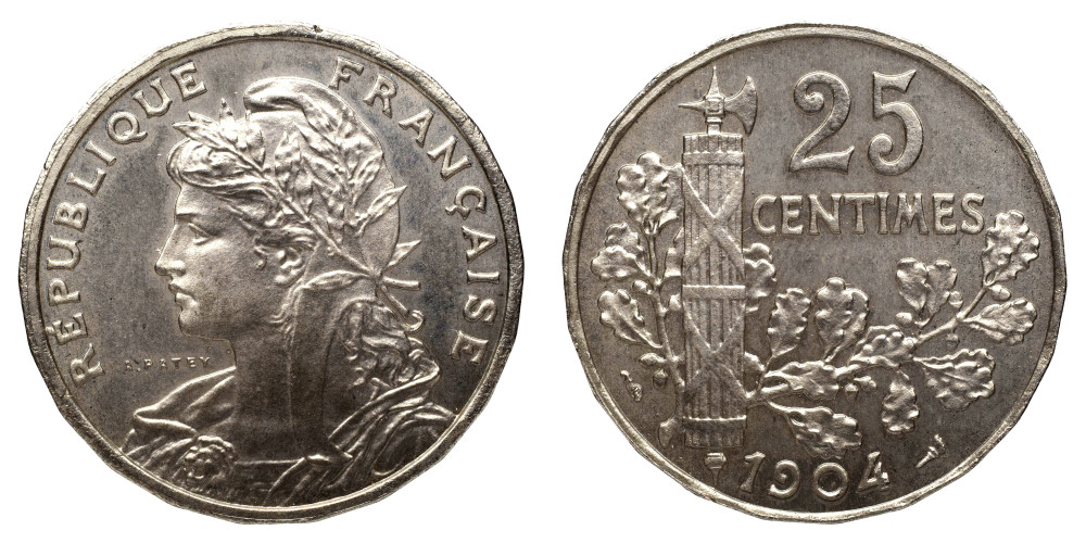 25 centimes Patey