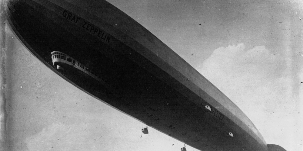 Premier dirigeable Zeppelin