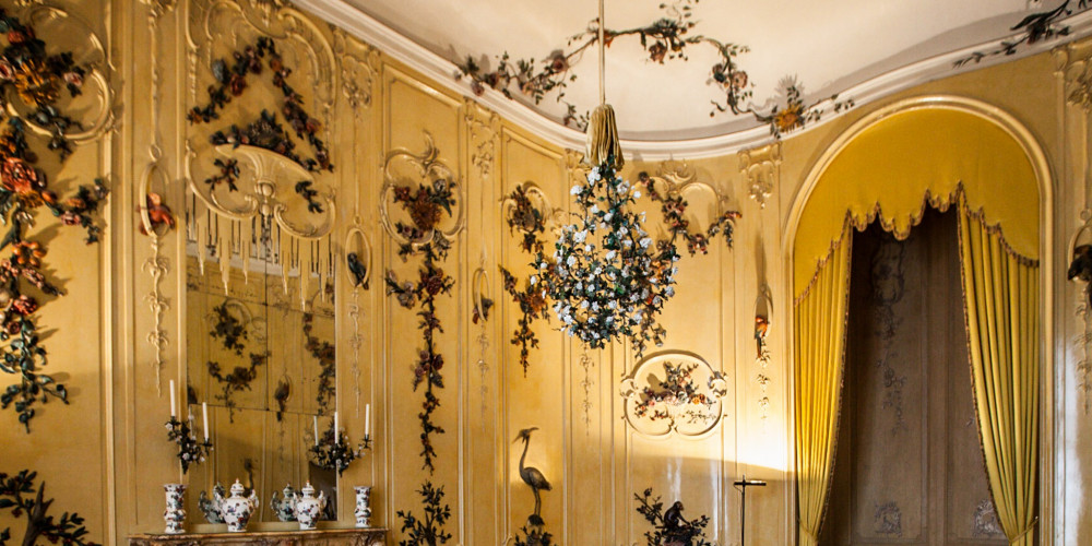 La "chambre de Voltaire" au palais de Sanssouci
