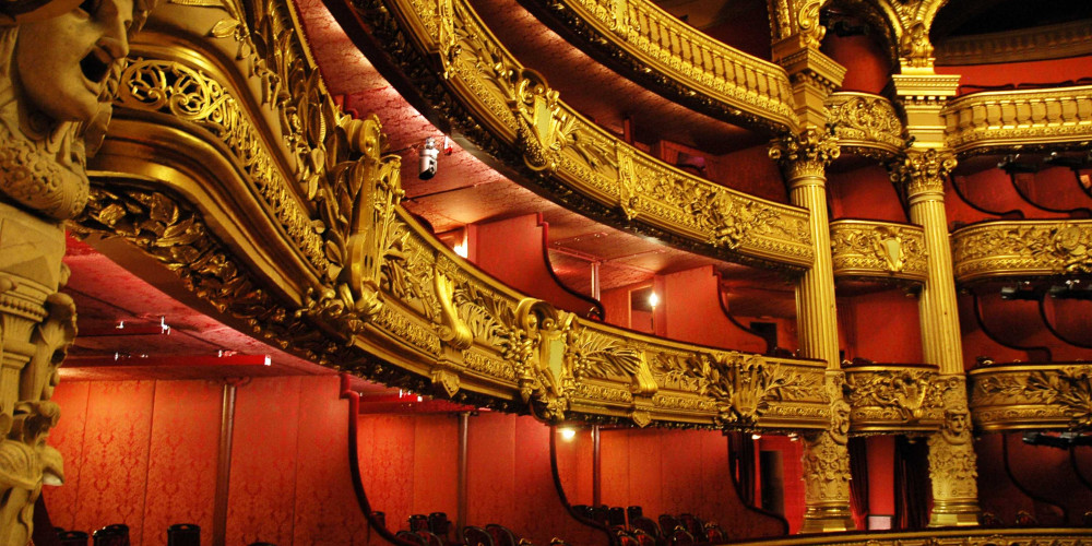 La grande salle de l’opéra Garnier