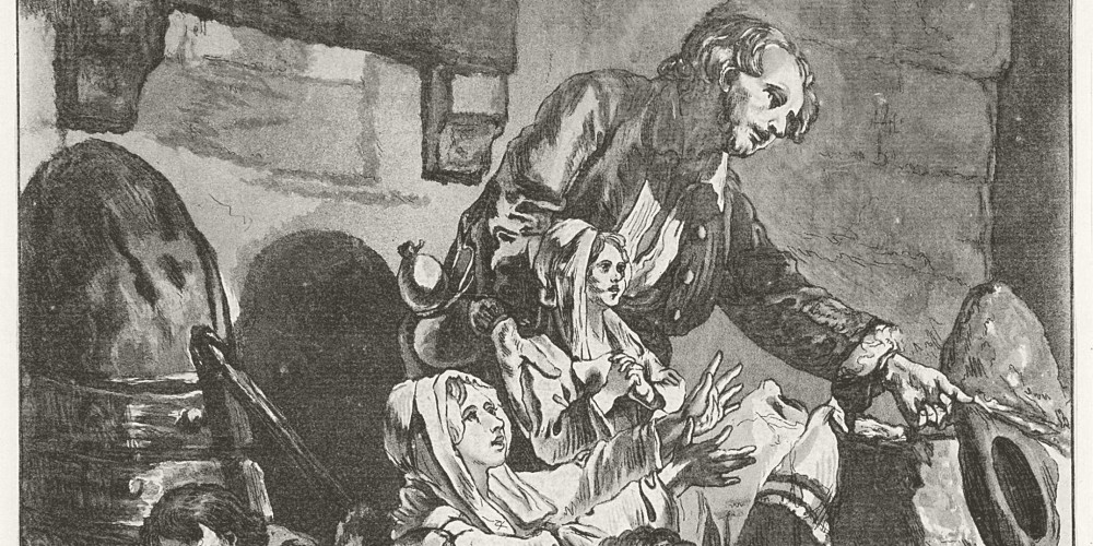 Le Fermier brûlé ou la famille pauvre