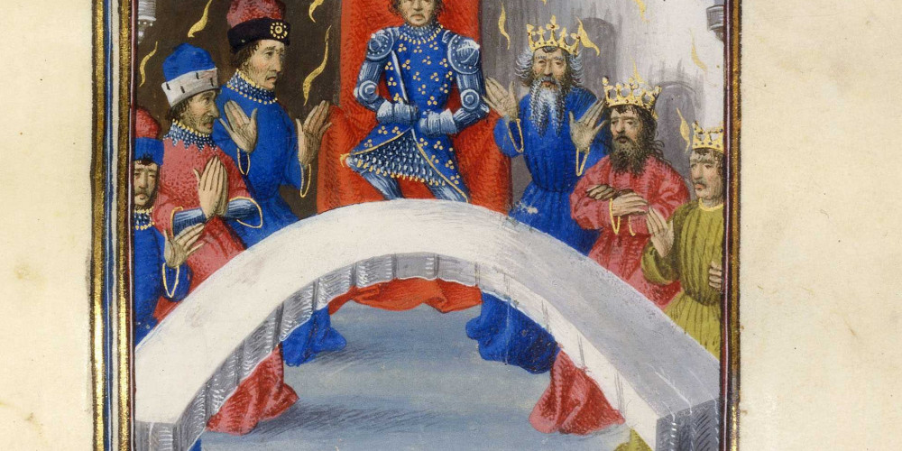 Apparition du Saint Graal aux chevaliers de la Table ronde