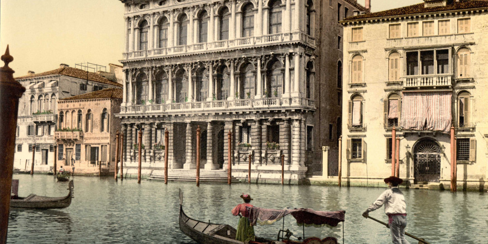 La Ca’  Rezzonico, palais baroque de Venise
