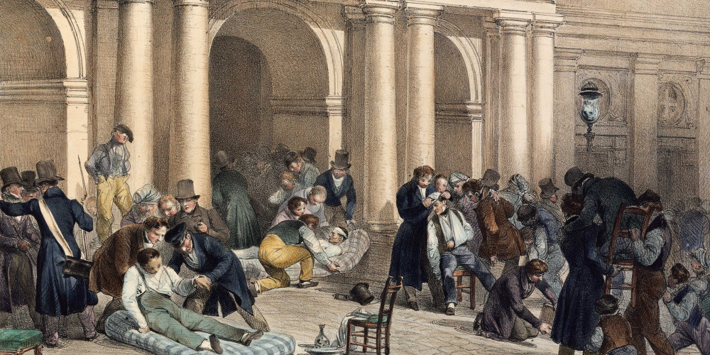 Les "Trois glorieuses" de 1830 au Palais-Royal