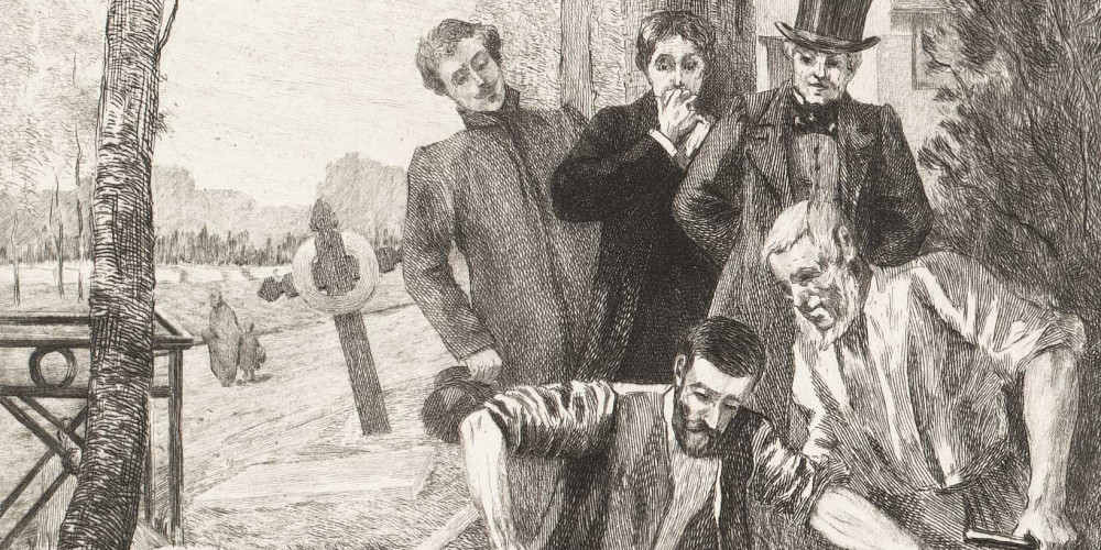 L'exhumation du corps de Marguerite Gautier