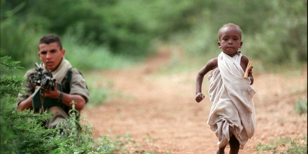 Un enfant somalien