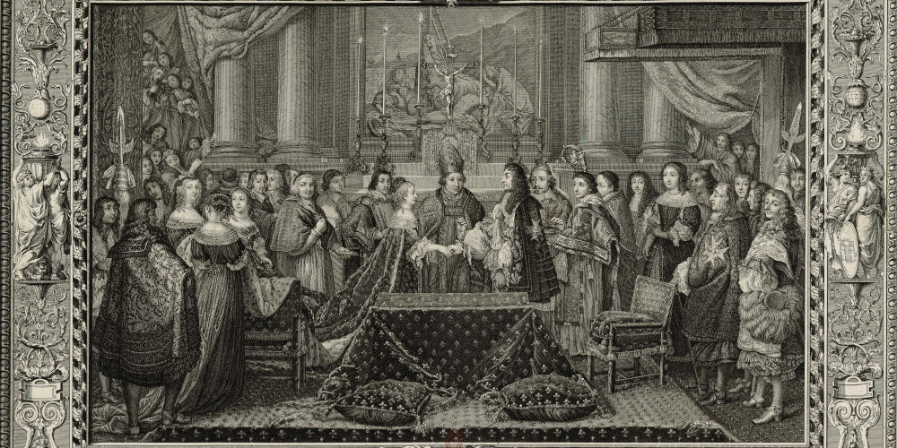 Louis XIV épouse Marie-Thérèse d’Autriche