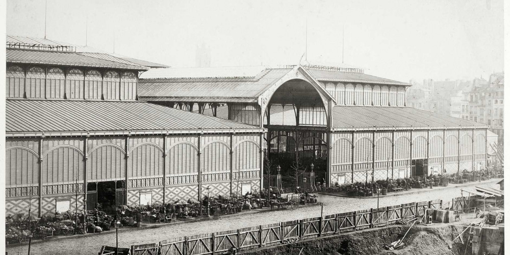 Les Halles centrales (vue extérieure)