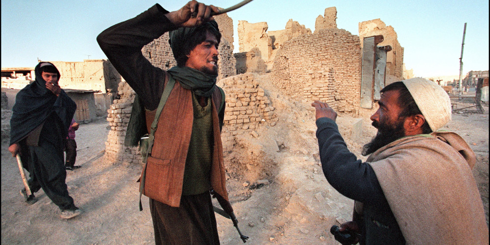 Un milicien taliban