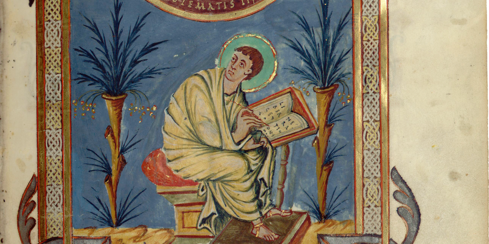 Saint Matthieu écrivant