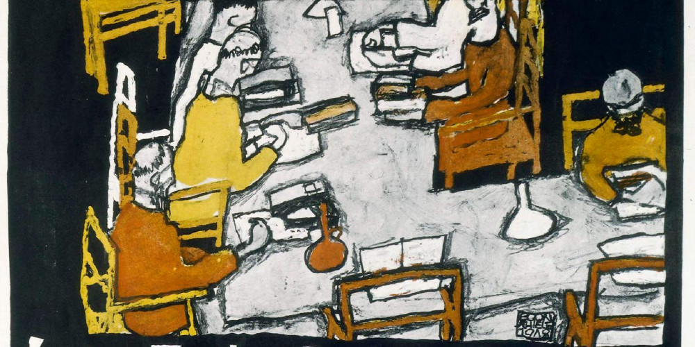 Affiche d'Egon Schiele
 