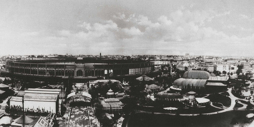 Vue panoramique du Champ de Mars au cours de l’Exposition Universelle de 1867