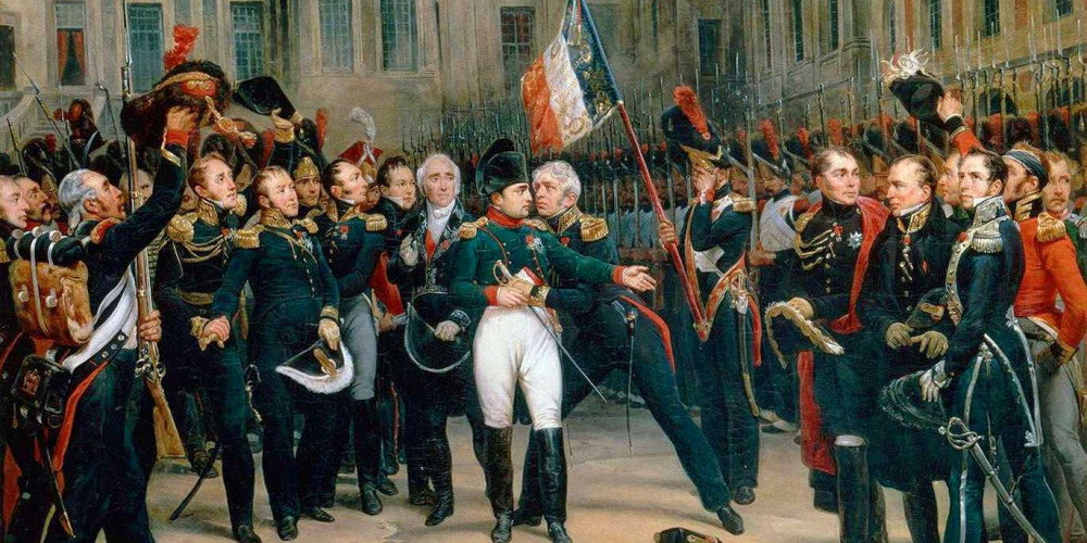 Adieux de Napoléon à la Garde impériale