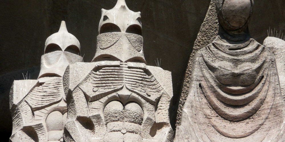 La Sagrada Família : figures sculptées de la façade