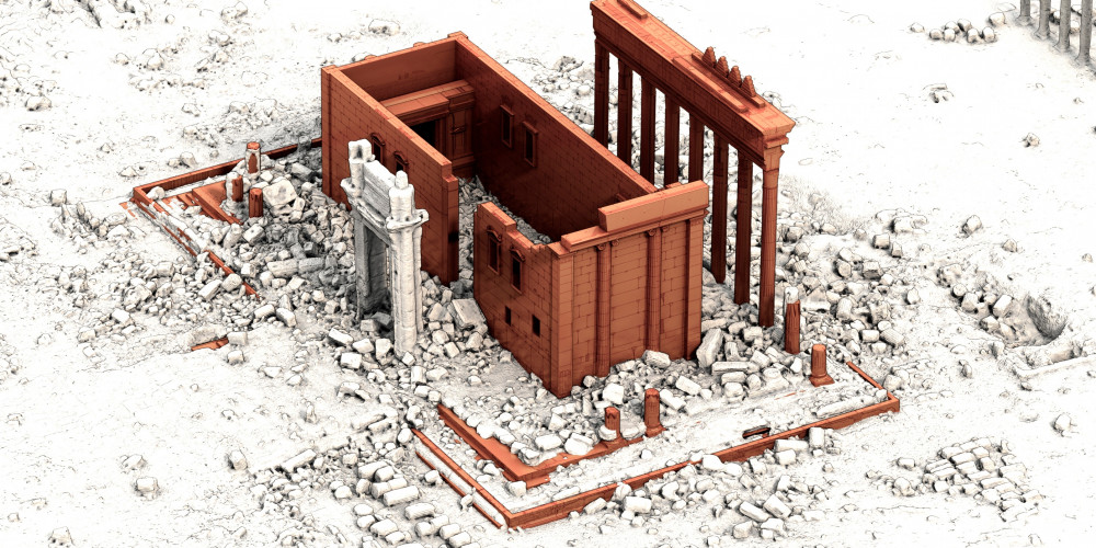 La destruction par Daech de la ville antique de Palmyre 