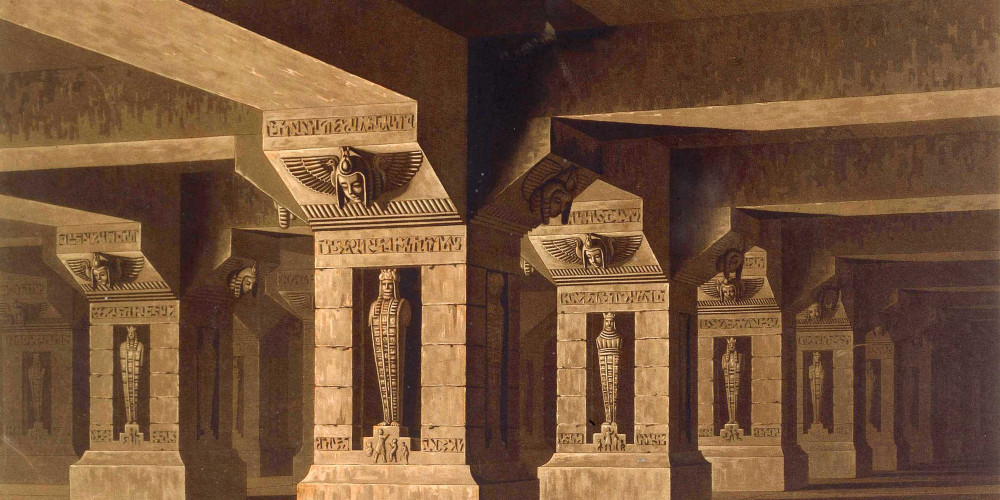 Intérieur du mausolée, acte II, scène 20