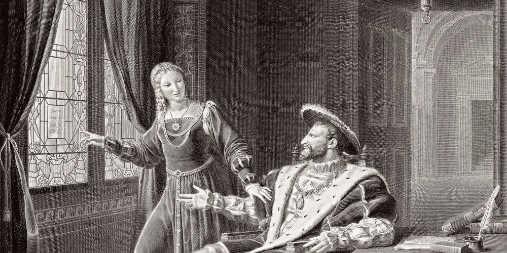 François Ier et sa sœur Marguerite reine de Navarre à Chambord