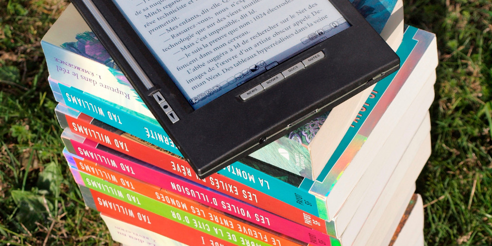 Naissance des liseuses : la première Kindle