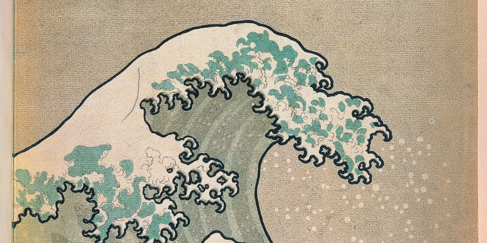La Vague d’Hokusai en couverture de La Mer