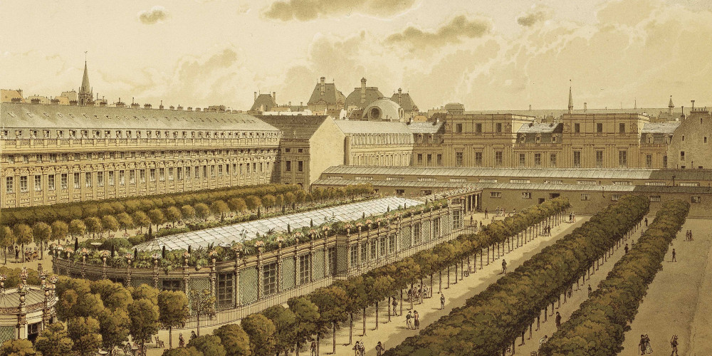 Le cirque semi-enterré du Palais-Royal en 1794