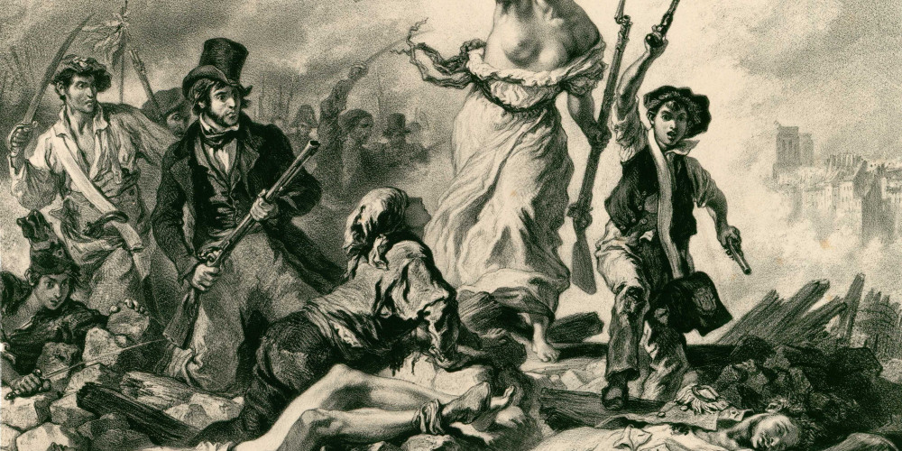 La Liberté guidant le peuple, par Eugène Delacroix